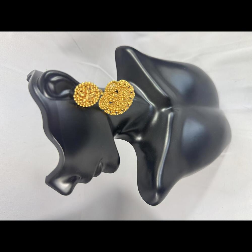 Stunning 22k Gold Elephant Motif drop Earrings